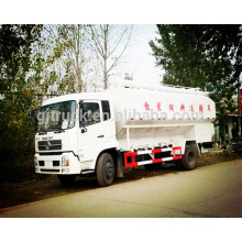 8x4 Drive Dongfeng camión de transporte de pienso para animales a granel / de grano grueso / para tornillo eléctrico camión de alimentación animal / camión de suministro